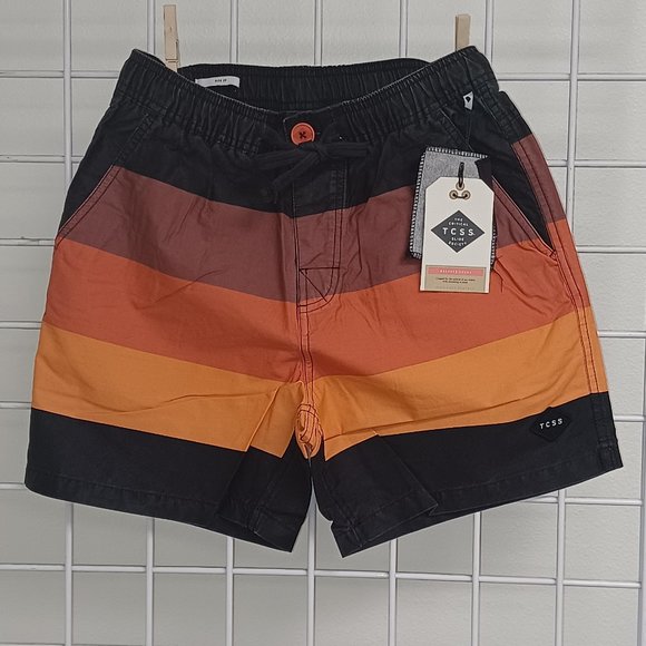 Critical Slide Society Men's Beach Shorts- Sunset Boardie - Phantom - Picture 1 of 4